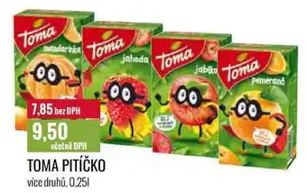 Ratio TOMA PITÍČKO 0,25l nabídka