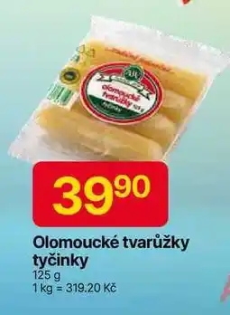 Hruška A.W. Olomoucké tvarůžky tyčinky 125g, vybrané druhy nabídka