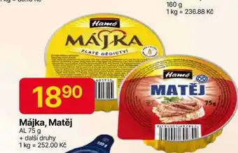 Hruška Májka, paštika 75g nabídka