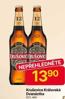 Hruška Krušovice královská 12° 0,5l nabídka