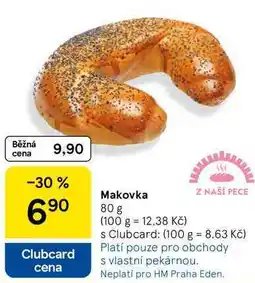 Tesco Makovka, 80 g nabídka