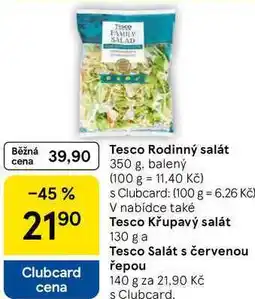 Tesco Tesco Rodinný salát, 350 g. balený nabídka