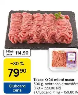 Tesco Tesco Krůtí mleté maso, 500 g. ochranná atmosféra nabídka