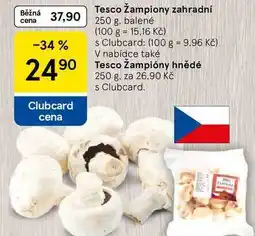 Tesco Tesco žampiony zahradní, 250 g, balené nabídka