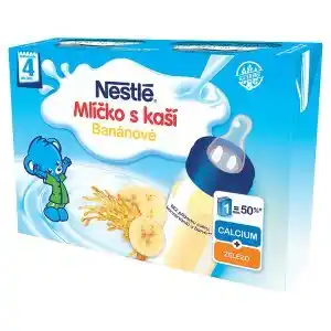 Tesco NESTLÉ Banánové mlíčko s kaší 2 x 200ml nabídka