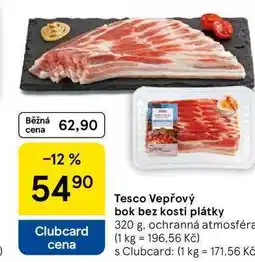 Tesco Tesco Vepřový bok bez kosti plátky, 320 g nabídka