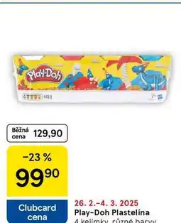 Tesco Play-Doh Plastelína 4 kelímky, různé barvy nabídka