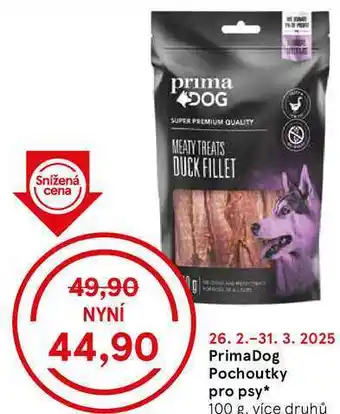 Tesco PrimaDog Pochoutky pro psy, 100 g, více druhů nabídka