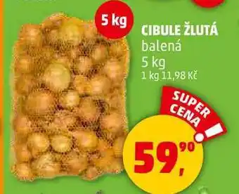 Penny Market CIBULE ŽLUTÁ balená, 5 kg nabídka