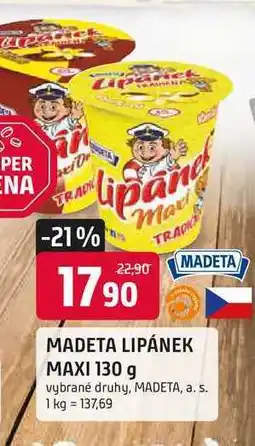 Trefa Madeta Lipánek 130 g nabídka