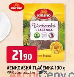 Trefa VENKOVSKÁ TLAČENKA 100 g nabídka