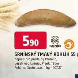 Trefa SRNÍNSKÝ TMAVÝ ROHLÍK 55 g nabídka