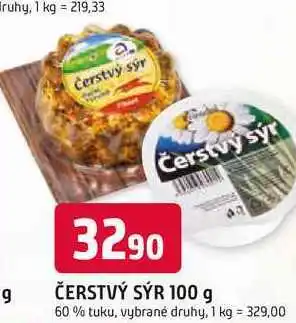 Trefa ČERSTVÝ SÝR 100 g nabídka