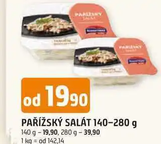 Trefa PAŘÍŽSKÝ SALÁT 140g nabídka