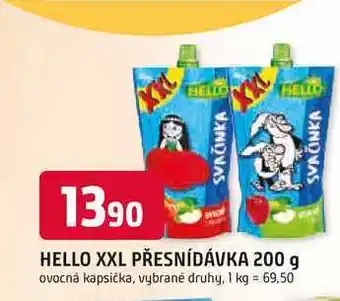 Trefa HELLO XXL PŘESNÍDÁVKA 200 g nabídka