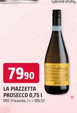 Trefa LA PIAZZETTA PROSECCO 0,75 L nabídka