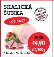 RABBIT řeznictví SKALICKÁ ŠUNKA 100g nabídka