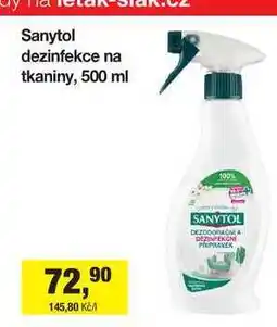 Šlak Sanytol dezinfekce na tkaniny 500ml nabídka