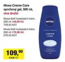 Šlak Nivea Men sprchový krém 500ml, vybrané druhy nabídka