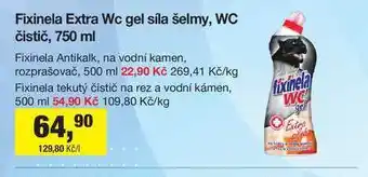 Šlak Fixinela Extra Wc gel síla šelmy, WC čistič, 750 ml nabídka