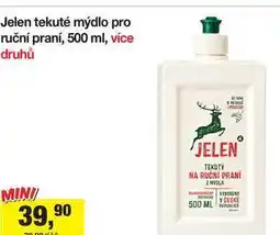 Šlak Jelen tekuté mýdlo pro ruční praní, 500 ml, více druhů nabídka