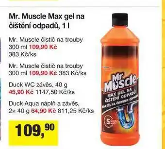 Šlak Muscle čistič na trouby 300 ml nabídka