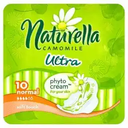 Ráj drogerie Naturella Camomile Ultra normal hygienické vložky s jemnou vůní 10 ks nabídka