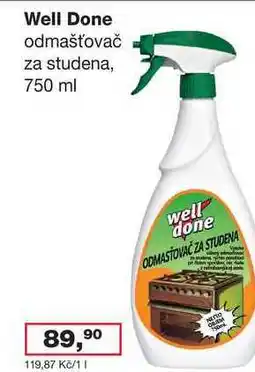 Ráj drogerie Well Done odmašťovač za studena, 750 ml nabídka