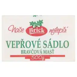 Hruška Brick Vepřové sádlo kostka 500g nabídka