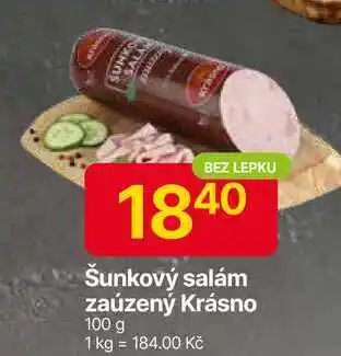 Hruška Šunkový salám zaúzený 100 g nabídka