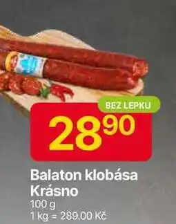 Hruška Krásno Balaton klobása 100 g nabídka