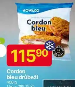 Hruška NOWACO Cordon bleu drůbeží 400 g nabídka