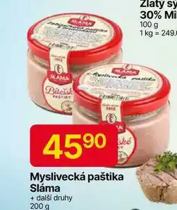 Hruška Myslivecká paštika Sláma 200 g nabídka