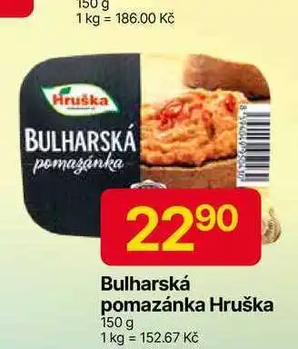 Hruška Hruška BULHARSKÁ pomazánka 150 g nabídka