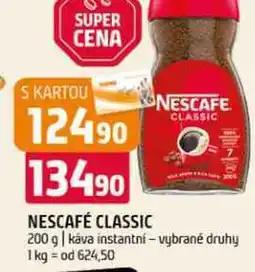 Terno Nescafé Classic 220g nabídka