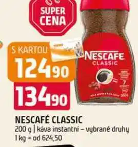 Terno Nescafé Classic 220g nabídka