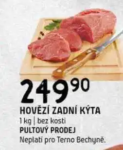 Terno Hovězí zadní kýta 1 kg nabídka