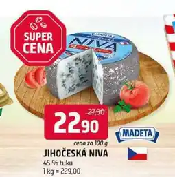 Terno Jihočeská niva 45% tuku 100g nabídka