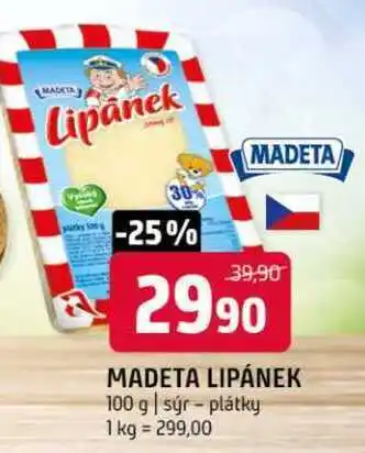 Terno Madeta Lipánek 100g nabídka