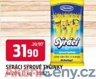 Terno Sýráci sýrové tyčinky 4x20g nabídka