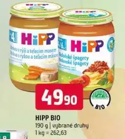 Terno HIPP BIO 190 g vybrané druhy nabídka