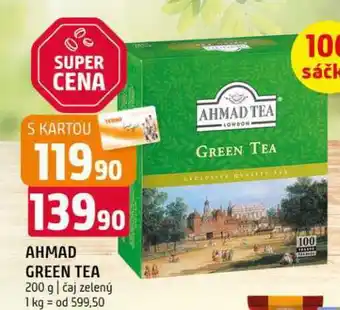 Terno Ahmad green Tea čaj 200g, vybrané druhy nabídka