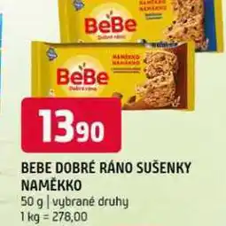 Terno Bebe dobré ráno sušenky naměkko 50 g vybrané druhy nabídka