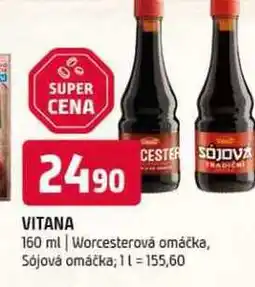 Terno Vitana 160 ml Worcesterová omáčka, Sójová omáčka nabídka