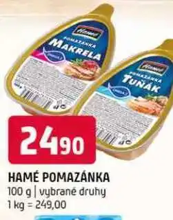 Terno Hamé pomazánka 100 g vybrané druhy nabídka