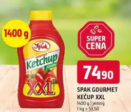 Terno Spak Gourmet Kečup xxl 1400g, vybrané druhy nabídka