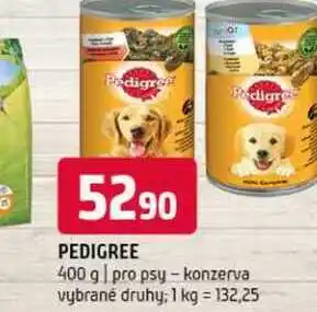 Terno Pedigree 400 g pro psy konzerva vybrané druhy nabídka