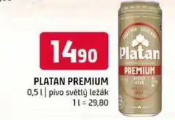 Terno Platan premium 0,5l pivo světlý ležák nabídka