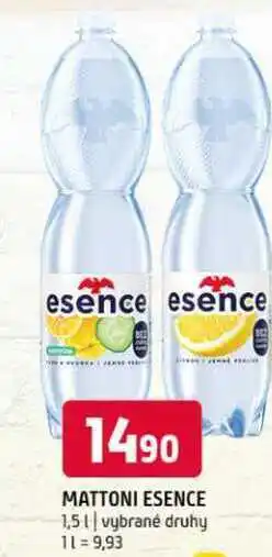 Terno Mattoni esence 1,5l vybrané druhy nabídka