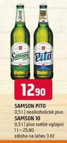 Terno Samson Pito samson 0,5l pivo světlé výčepní nabídka